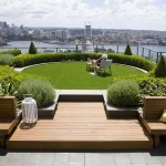 rooftop garden sheds 150x150 - Chậu hoa treo đẹp làm duyên cho góc nhà